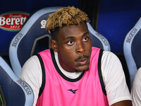 Fisayo Dele-Bashiru of S.S. Lazio during the 3rd day of the Serie A Championship between S.S. Lazio and A.C. Milan at the Olympic Stadium in...