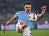 Patric of S.S. Lazio during the third day of the Serie A Championship between S.S. Lazio and A.C. Milan at the Olympic Stadium in Rome, Ital...