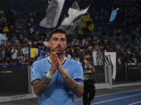 Mattia Zaccagni of S.S. Lazio during the 3rd day of the Serie A Championship between S.S. Lazio and A.C. Milan at the Olympic Stadium in Rom...