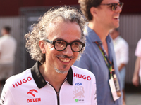 Laurent Mekies before the Formula 1 Italian Grand Prix at Autodromo Nazionale di Monza in Monza, Italy on September 1, 2024. (