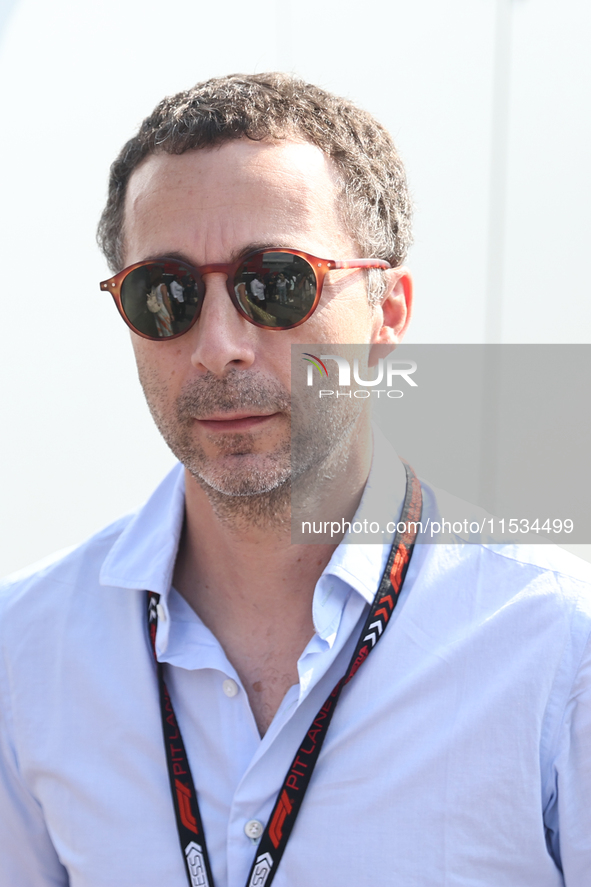 Nicolas Todt before the Formula 1 Italian Grand Prix at Autodromo Nazionale di Monza in Monza, Italy on September 1, 2024. 