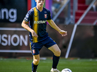 FC Twente player Daan Rots plays during the match Utrecht vs. Twente at Stadium Galgenwaard for the Dutch Eredivisie 4th round season 2024-2...