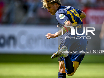 FC Twente player Sem Steijn during the match Utrecht vs. Twente at Stadium Galgenwaard for the Dutch Eredivisie 4th round season 2024-2025 i...