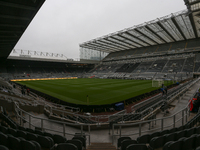 A general view of St James' Park during the Premier League match between Newcastle United and Tottenham Hotspur at St. James' Park in Newcas...