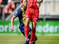 FC Utrecht player Jens Toornstra plays during the match between Utrecht and Twente at Stadium Galgenwaard for the Dutch Eredivisie 4th round...