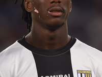 Woyo Coulibaly of Parma Calcio during the Serie A match between SSC Napoli and Parma Calcio at Stadio Diego Armando Maradona Naples Italy on...