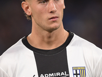 Alessandro Circati of Parma Calcio during the Serie A match between SSC Napoli and Parma Calcio at Stadio Diego Armando Maradona Naples Ital...