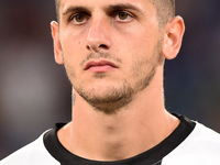 Emanuele Valeri of Parma Calcio during the Serie A match between SSC Napoli and Parma Calcio at Stadio Diego Armando Maradona Naples Italy o...