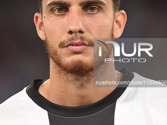 Botond Balogh of Parma Calcio during the Serie A match between SSC Napoli and Parma Calcio at Stadio Diego Armando Maradona Naples Italy on...