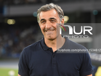 Fabio Pecchia Head Coach of Parma Calcio during the Serie A match between SSC Napoli and Parma Calcio at Stadio Diego Armando Maradona Naple...