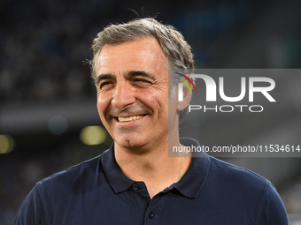 Fabio Pecchia Head Coach of Parma Calcio during the Serie A match between SSC Napoli and Parma Calcio at Stadio Diego Armando Maradona Naple...