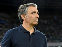 Fabio Pecchia Head Coach of Parma Calcio during the Serie A match between SSC Napoli and Parma Calcio at Stadio Diego Armando Maradona Naple...