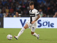 Enrico Delprato of Parma Calcio during the Serie A match between SSC Napoli and Parma Calcio at Stadio Diego Armando Maradona Naples Italy o...