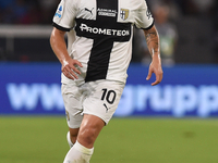 Adrian Bernabe of Parma Calcio during the Serie A match between SSC Napoli and Parma Calcio at Stadio Diego Armando Maradona Naples Italy on...