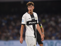 Mateusz Kowalski of Parma Calcio during the Serie A match between SSC Napoli and Parma Calcio at Stadio Diego Armando Maradona Naples Italy...