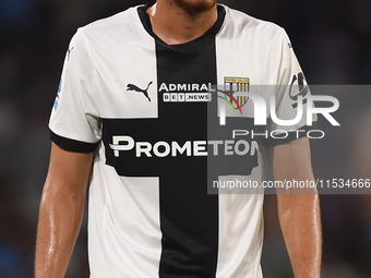 Botond Balogh of Parma Calcio during the Serie A match between SSC Napoli and Parma Calcio at Stadio Diego Armando Maradona Naples Italy on...