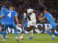 Ange-Yoan Bonny of Parma Calcio during the Serie A match between SSC Napoli and Parma Calcio at Stadio Diego Armando Maradona Naples Italy o...