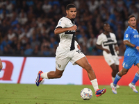 Simon Sohm of Parma Calcio during the Serie A match between SSC Napoli and Parma Calcio at Stadio Diego Armando Maradona Naples Italy on 31...