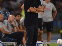 Antonio Conte Head Coach of SSC Napoli during the Serie A match between SSC Napoli and Parma Calcio at Stadio Diego Armando Maradona Naples...