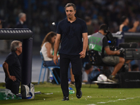 Fabio Pecchia Head Coach of Parma Calcio during the Serie A match between SSC Napoli and Parma Calcio at Stadio Diego Armando Maradona Naple...