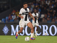 Simon Sohm of Parma Calcio during the Serie A match between SSC Napoli and Parma Calcio at Stadio Diego Armando Maradona Naples Italy on 31...