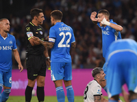 Alessandro Buongiorno of SSC Napoli during the Serie A match between SSC Napoli and Parma Calcio at Stadio Diego Armando Maradona Naples Ita...