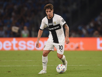 Adrian Bernabe of Parma Calcio during the Serie A match between SSC Napoli and Parma Calcio at Stadio Diego Armando Maradona Naples Italy on...