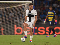 Botond Balogh of Parma Calcio during the Serie A match between SSC Napoli and Parma Calcio at Stadio Diego Armando Maradona Naples Italy on...