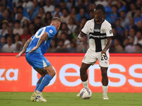 Woyo Coulibaly of Parma Calcio during the Serie A match between SSC Napoli and Parma Calcio at Stadio Diego Armando Maradona Naples Italy on...