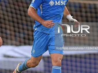 Alessandro Buongiorno of SSC Napoli during the Serie A match between SSC Napoli and Parma Calcio at Stadio Diego Armando Maradona Naples Ita...