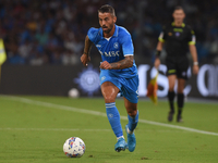 Leonardo Spinazzola of SSC Napoli during the Serie A match between SSC Napoli and Parma Calcio at Stadio Diego Armando Maradona Naples Italy...