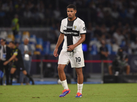 Simon Sohm of Parma Calcio during the Serie A match between SSC Napoli and Parma Calcio at Stadio Diego Armando Maradona Naples Italy on 31...