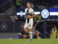 Alessandro Circati of Parma Calcio during the Serie A match between SSC Napoli and Parma Calcio at Stadio Diego Armando Maradona Naples Ital...