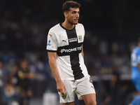 Botond Balogh of Parma Calcio during the Serie A match between SSC Napoli and Parma Calcio at Stadio Diego Armando Maradona Naples Italy on...