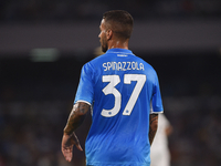 Leonardo Spinazzola of SSC Napoli during the Serie A match between SSC Napoli and Parma Calcio at Stadio Diego Armando Maradona Naples Italy...