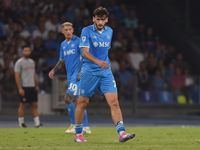 Khvicha Kvaratskhelia of SSC Napoli during the Serie A match between SSC Napoli and Parma Calcio at Stadio Diego Armando Maradona Naples Ita...