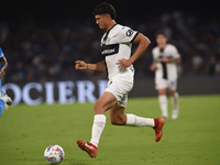 Yordan Osorio of Parma Calcio during the Serie A match between SSC Napoli and Parma Calcio at Stadio Diego Armando Maradona Naples Italy on...