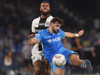 Khvicha Kvaratskhelia of SSC Napoli during the Serie A match between SSC Napoli and Parma Calcio at Stadio Diego Armando Maradona Naples Ita...