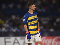 Enrico Delprato of Parma Calcio during the Serie A match between SSC Napoli and Parma Calcio at Stadio Diego Armando Maradona Naples Italy o...