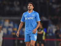 Giovanni Simeone of SSC Napoli during the Serie A match between SSC Napoli and Parma Calcio at Stadio Diego Armando Maradona Naples Italy on...