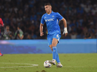 Alessandro Buongiorno of SSC Napoli during the Serie A match between SSC Napoli and Parma Calcio at Stadio Diego Armando Maradona Naples Ita...