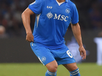 Stanislav Lobotka of SSC Napoli during the Serie A match between SSC Napoli and Parma Calcio at Stadio Diego Armando Maradona Naples Italy o...