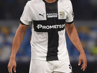 Yordan Osorio of Parma Calcio during the Serie A match between SSC Napoli and Parma Calcio at Stadio Diego Armando Maradona Naples Italy on...