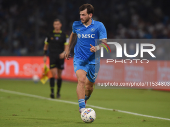 Khvicha Kvaratskhelia of SSC Napoli during the Serie A match between SSC Napoli and Parma Calcio at Stadio Diego Armando Maradona Naples Ita...