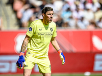 FC Utrecht goalkeeper Vasilis Barkas during the match between Utrecht and Twente at Stadium Galgenwaard for the Dutch Eredivisie 4th round s...