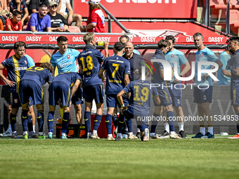 FC Twente trainer Joseph Oosting is present during the match Utrecht vs. Twente at Stadium Galgenwaard for the Dutch Eredivisie 4th round se...