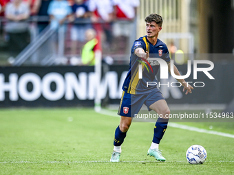 FC Twente player Bas Kuipers plays during the match Utrecht vs. Twente at Stadium Galgenwaard for the Dutch Eredivisie 4th round season 2024...