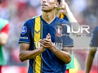 FC Twente player Sayf Ltaief is disappointed after the match between Utrecht and Twente at Stadium Galgenwaard for the Dutch Eredivisie 4th...