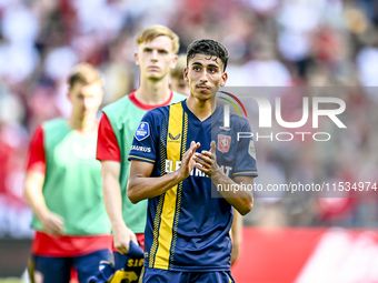 FC Twente player Sayf Ltaief is disappointed after the match Utrecht - Twente at the Stadium Galgenwaard in Utrecht, Netherlands, on Septemb...