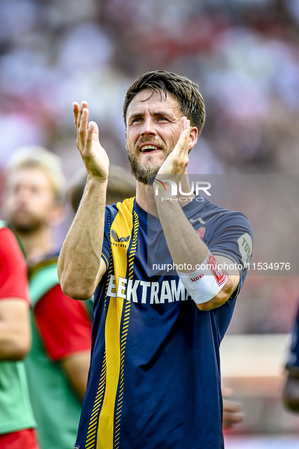 FC Twente player Ricky van Wolfswinkel is disappointed after the match Utrecht - Twente at the Stadium Galgenwaard for the Dutch Eredivisie...